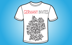 Germany Invites QR - koszulka