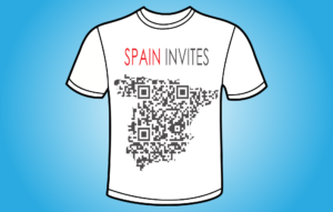 Spain Invites QR - koszulka