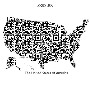 DIGITAL QR LOGO USA™ 1